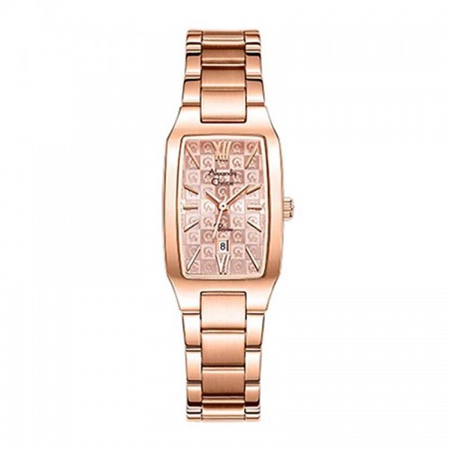 Alexandre Christie AC 2455 Rosegold Pink Motif LDFRGPN1